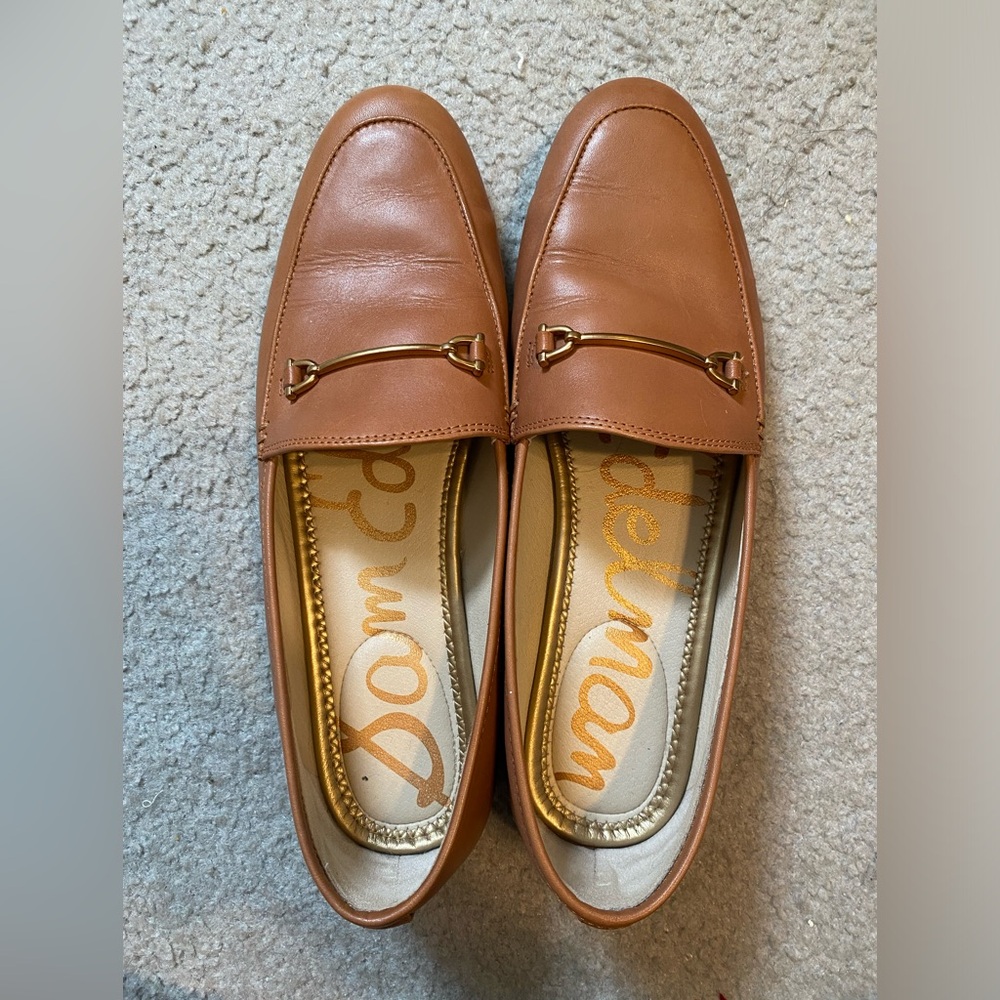 Sam Edelman Brown Leather Loafers